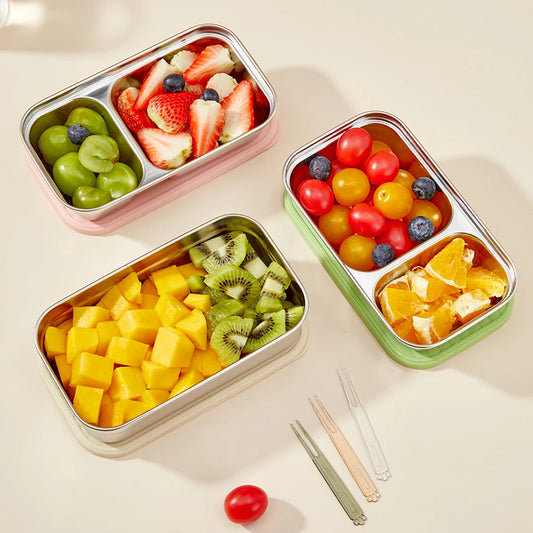Stackable Leak-Proof Food Container for Meals, Fruits & Salads