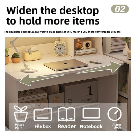 Modern Study Desk for Home Office & Bedroom