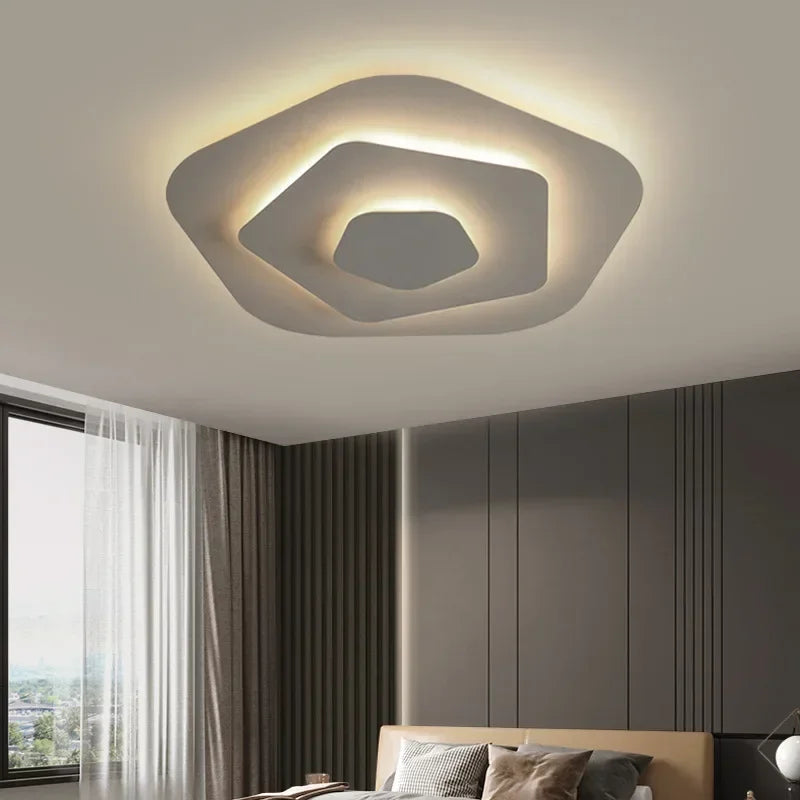Modern LED Flush Mount Ceiling Chandelier