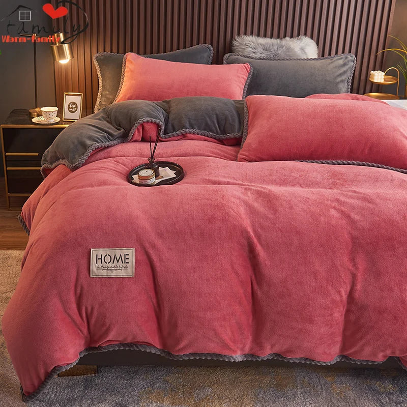 Plush Velvet Duvet Cover