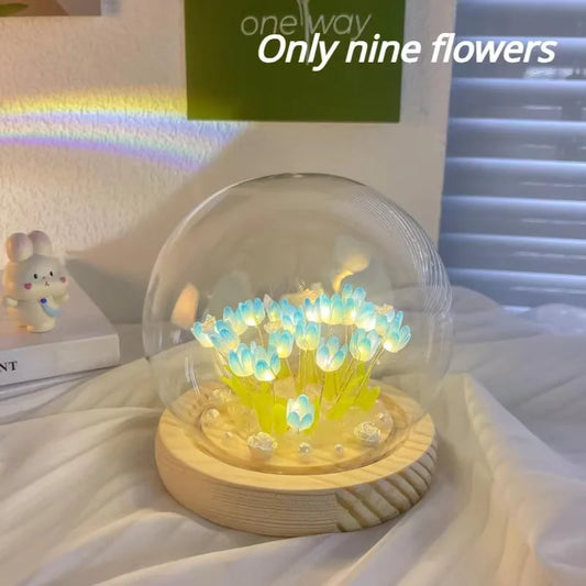 Handmade LED Flower Lamp