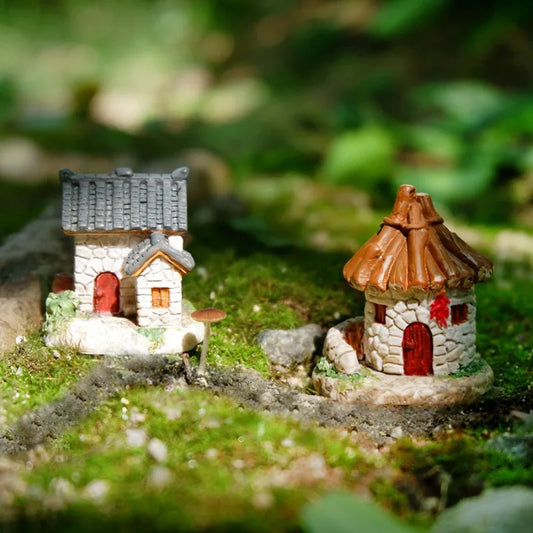 Mini Resin Fairy Garden House Ornament