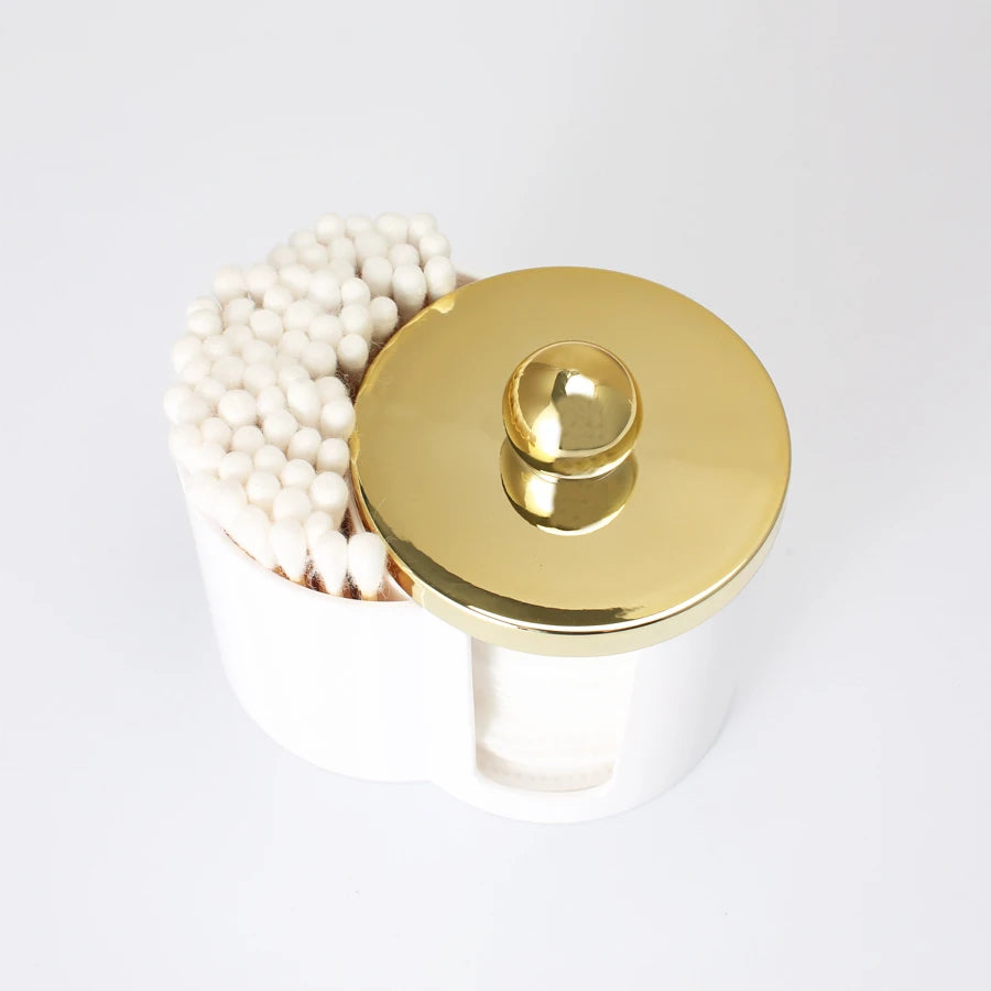 Clear Bathroom Vanity Organizer – Qtip Holder