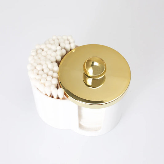 Clear Bathroom Vanity Organizer – Qtip Holder