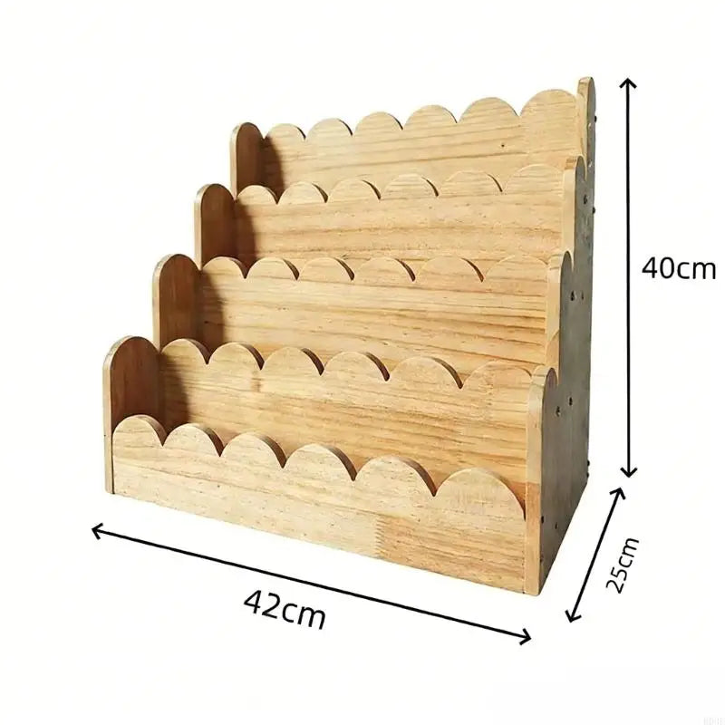 Wooden Kids Book Display Stand