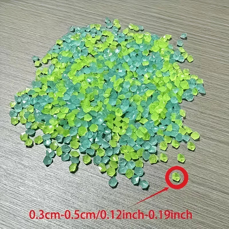 3000PCS Glow in the Dark Decorative Sand