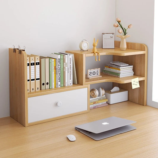 Expandable Desktop Bookshelf