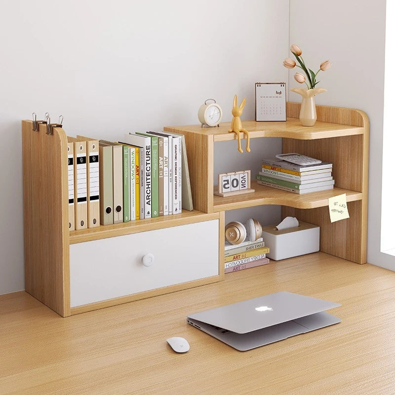 Expandable Desktop Bookshelf