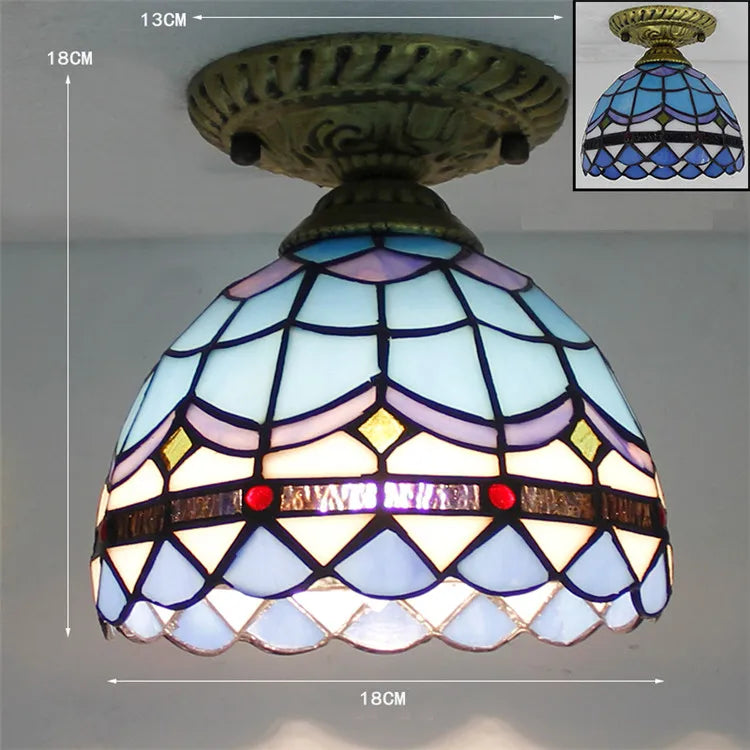 Glass Ceiling Light