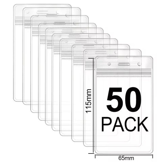 Waterproof Vertical ID Card Holder