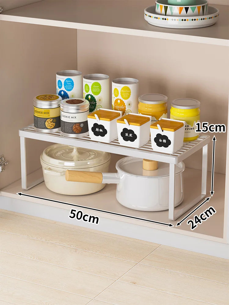 Multi-Layer Kitchen Countertop Storage Rack