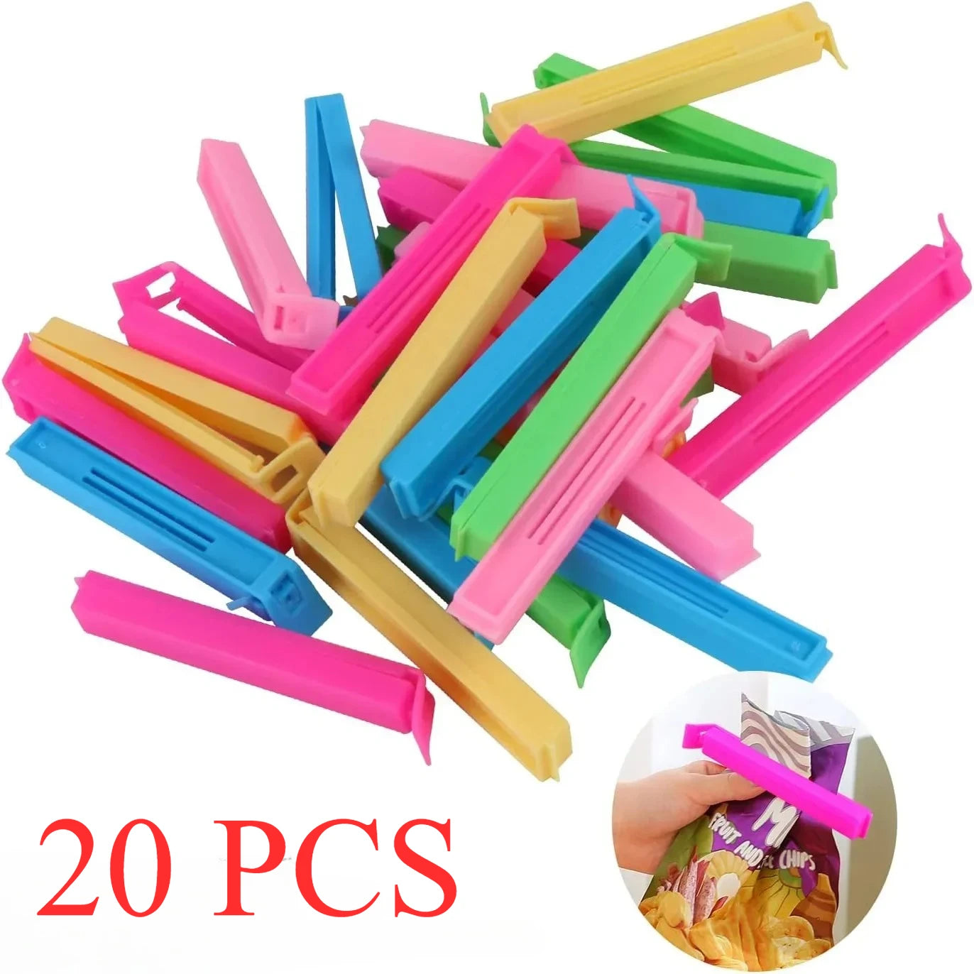 Reusable Food Bag Sealing Clips
