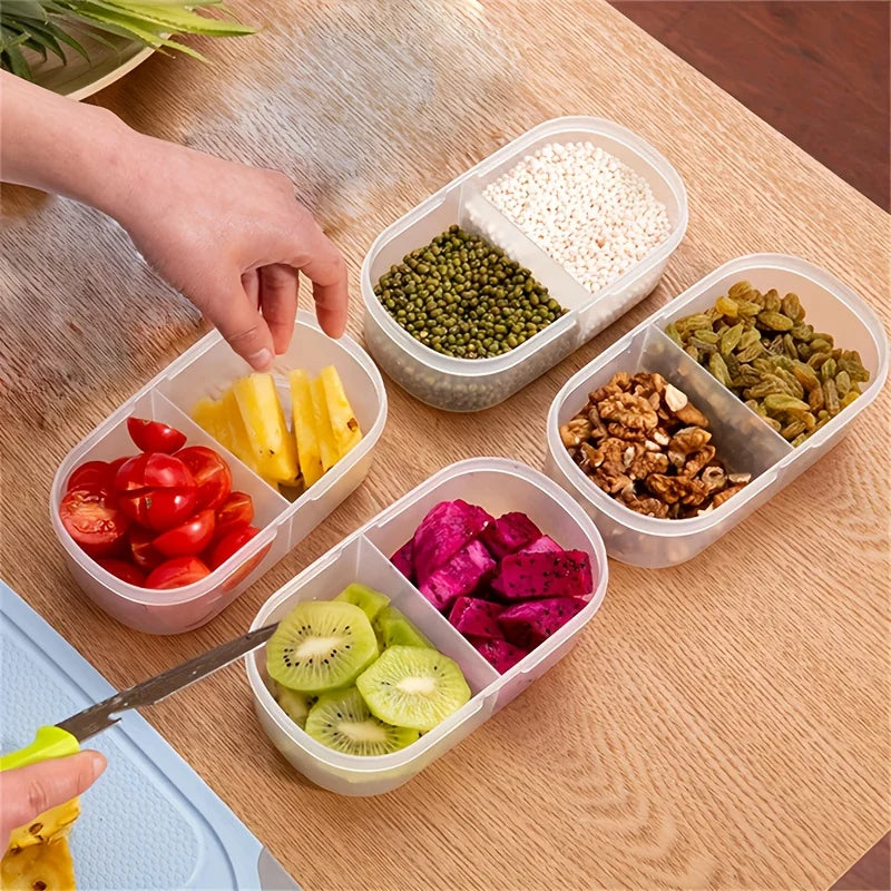 Dual Compartment Food Storage Container