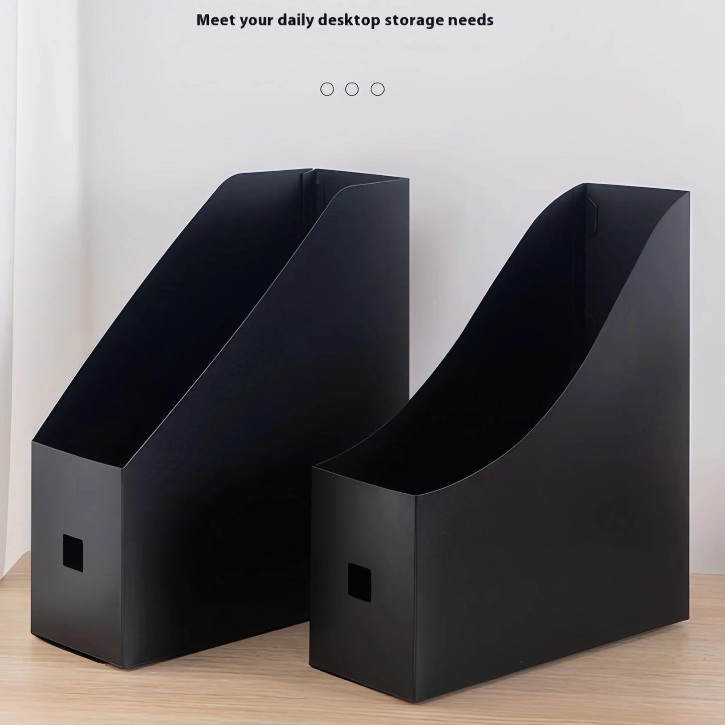 Plastic Book Organizer Storage Rack
