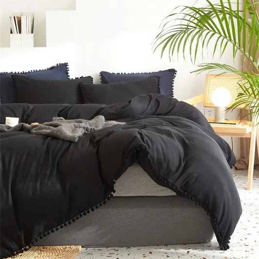 Soft Washed Duvet Cover Set