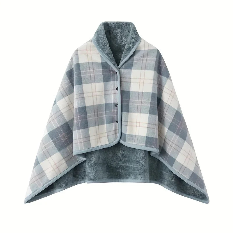 Wearable Flannel Shawl Blanket