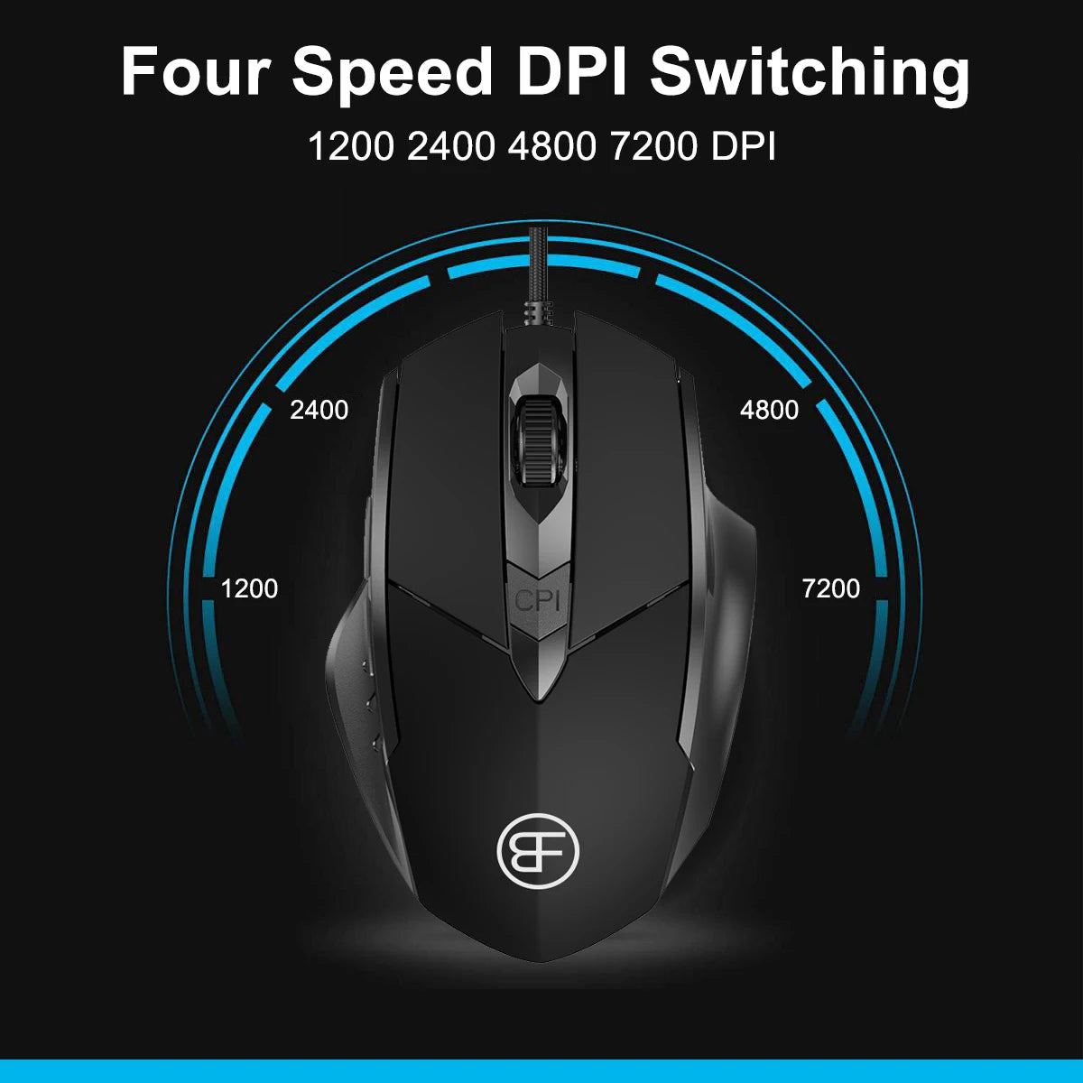 BalanceFit Wired Gaming Mouse