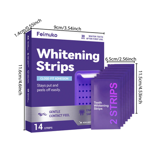 Mint Teeth Whitening Strips