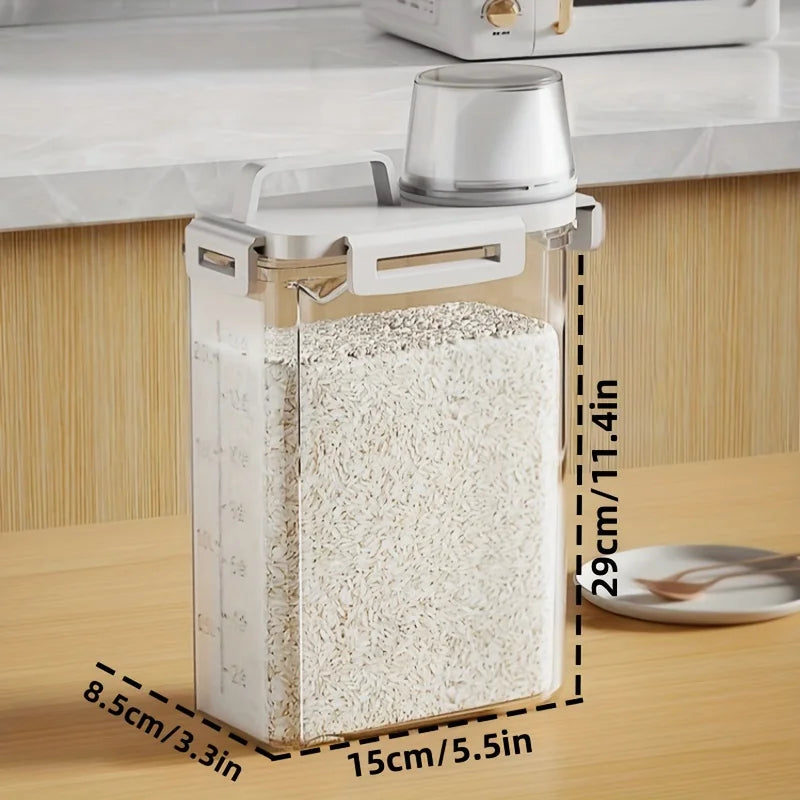 Moisture-Proof Rice & Grain Storage Box