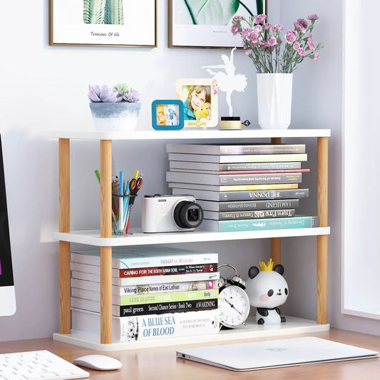 Multi-Layer Book & Office Storage Organizer