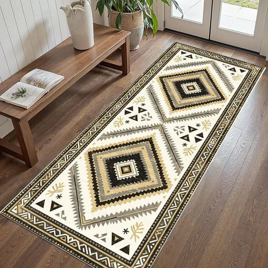 Vintage Floral Hallway Runner Rug