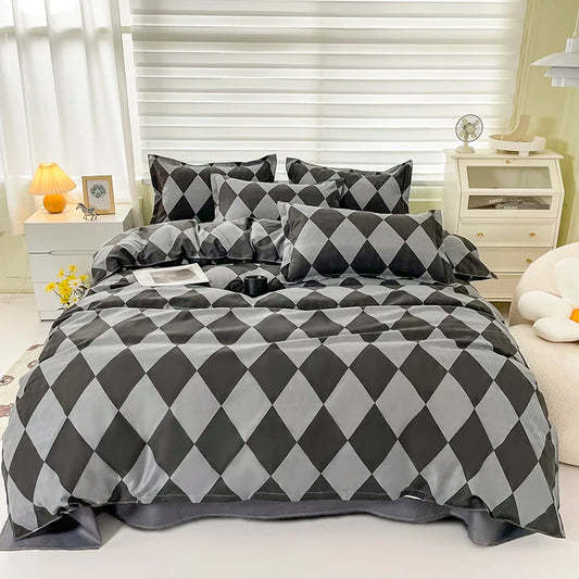 4-Piece Brushed Microfiber Bedding Set
