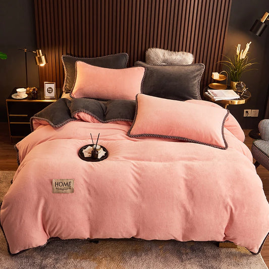 Plush Velvet Duvet Cover