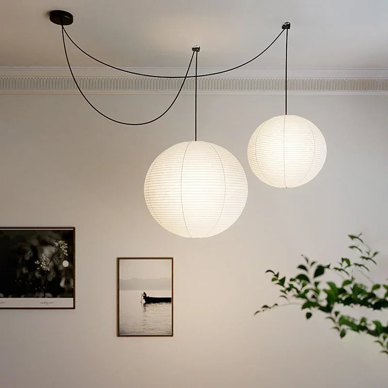 Rice Paper Pendant Light