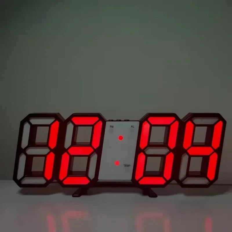 Modern LED Digital Wall & Desk Clock