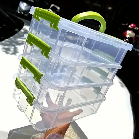 4-Tier Stackable Storage Box