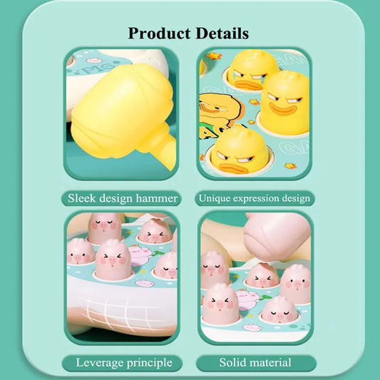 Duck Frog Pig Learning Game