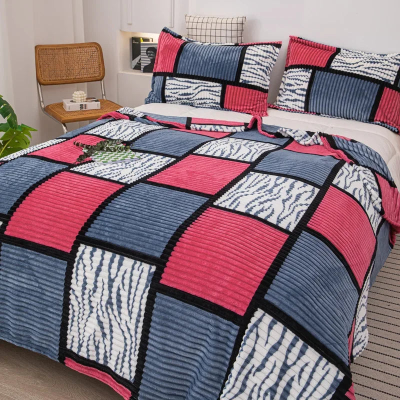Soft Lightweight Throw for Home & Travel