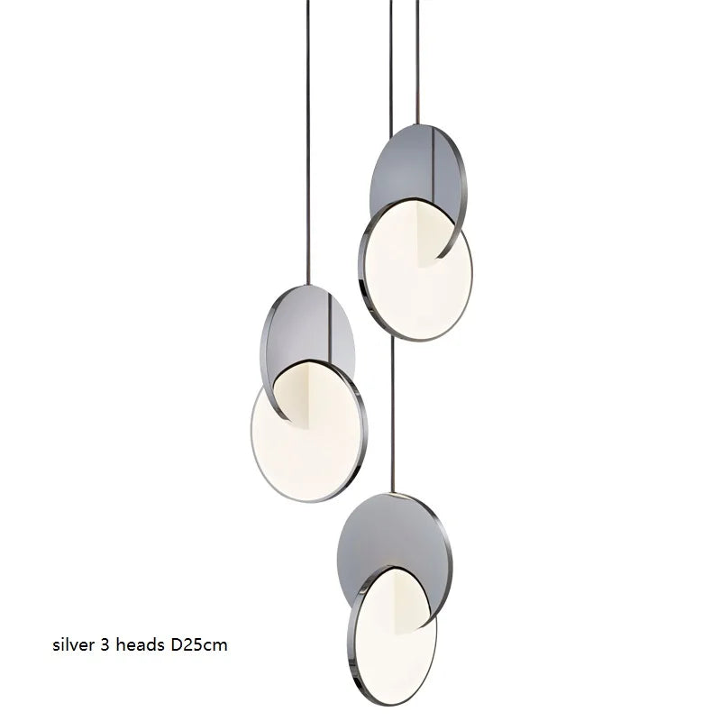 Gold & Silver Hanging Lamp