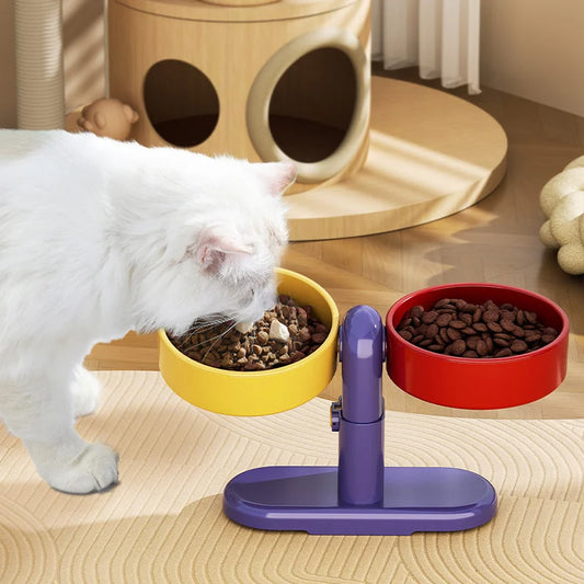 Adjustable Raised Pet Bowl