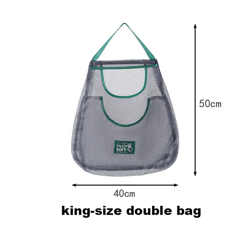 Reusable Hanging Mesh Storage Bag