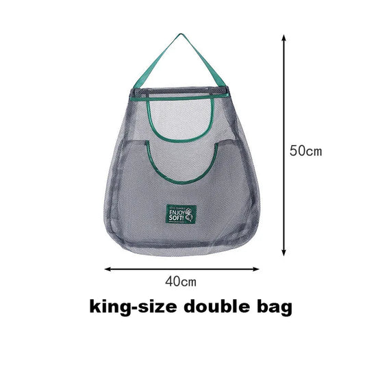 Reusable Hanging Mesh Storage Bag