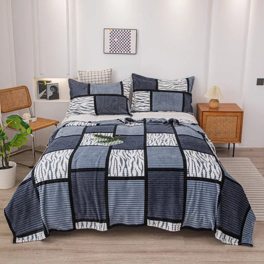 Soft Lightweight Throw for Home & Travel