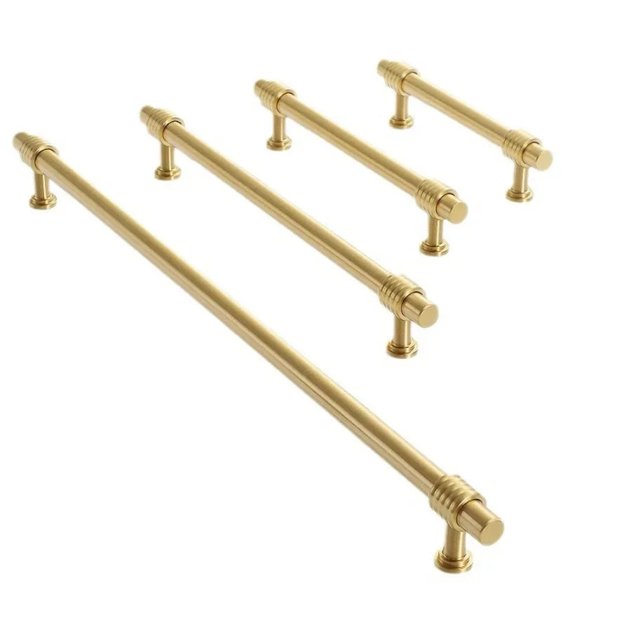 French Solid Brass Cabinet Handles