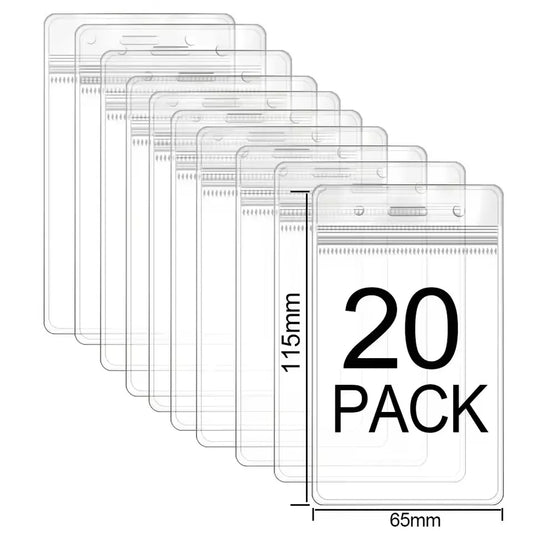 Waterproof Vertical ID Card Holder