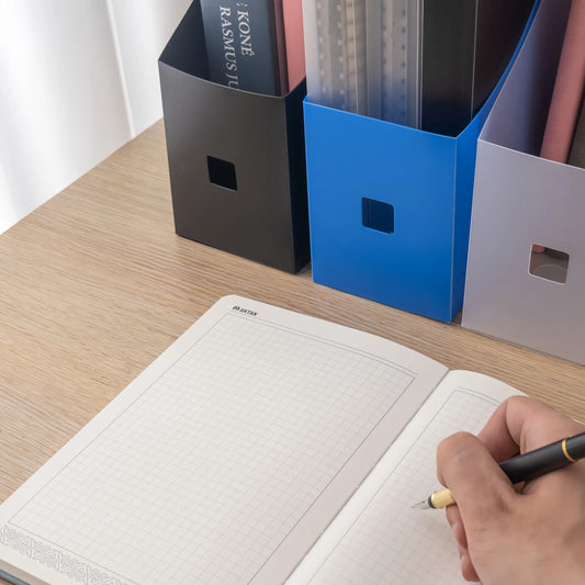 Plastic Book Organizer Storage Rack