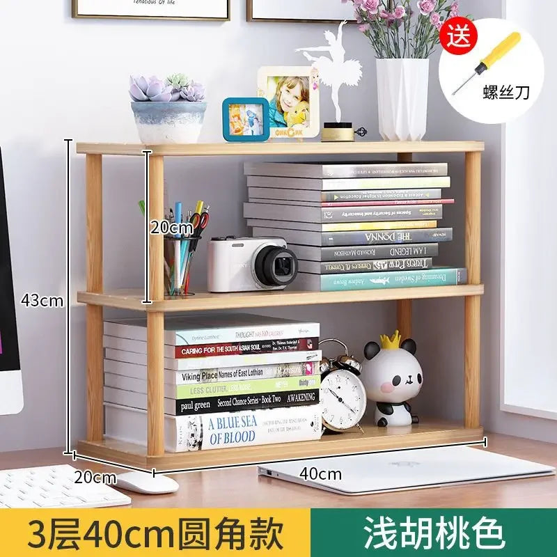 Multi-Layer Book & Office Storage Organizer