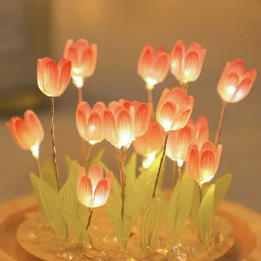 Handmade LED Flower Lamp