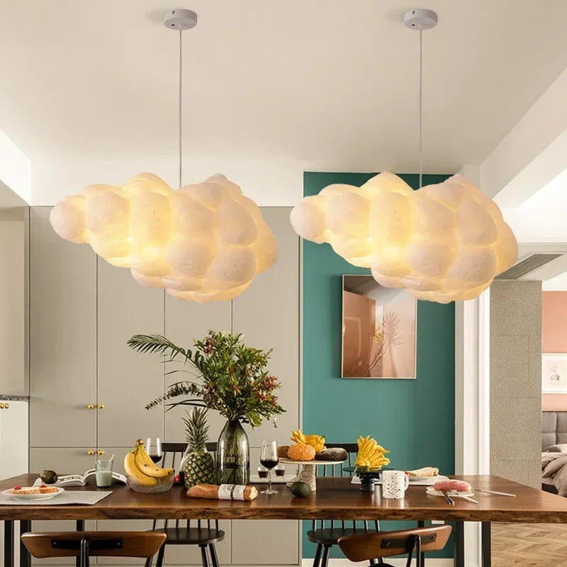 Silk LED Hanging Lamp for Kids & Living Spaces