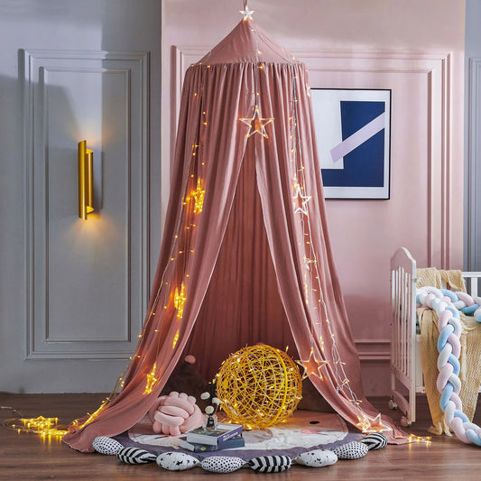 Kids Bed Canopy with Mosquito Net