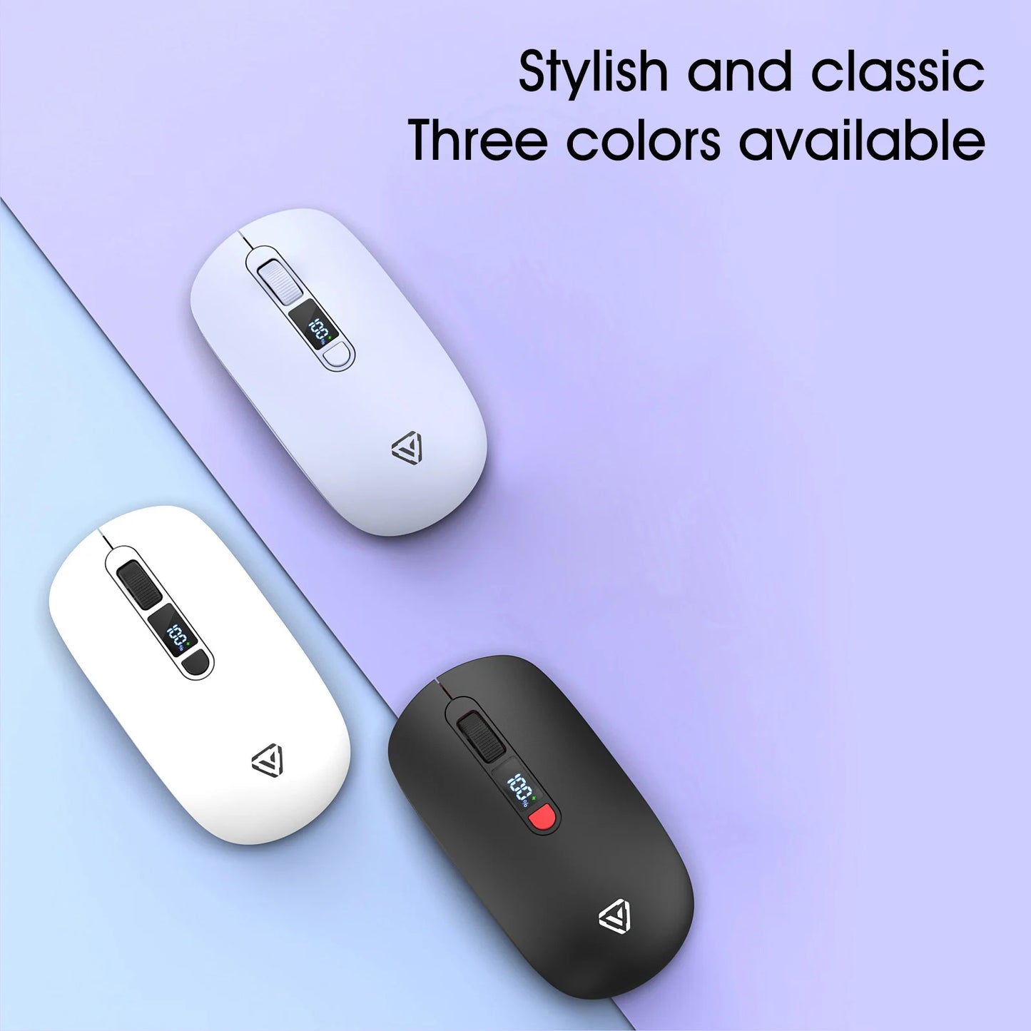 Rechargeable Dual Mode 2.4G Silent Mouse