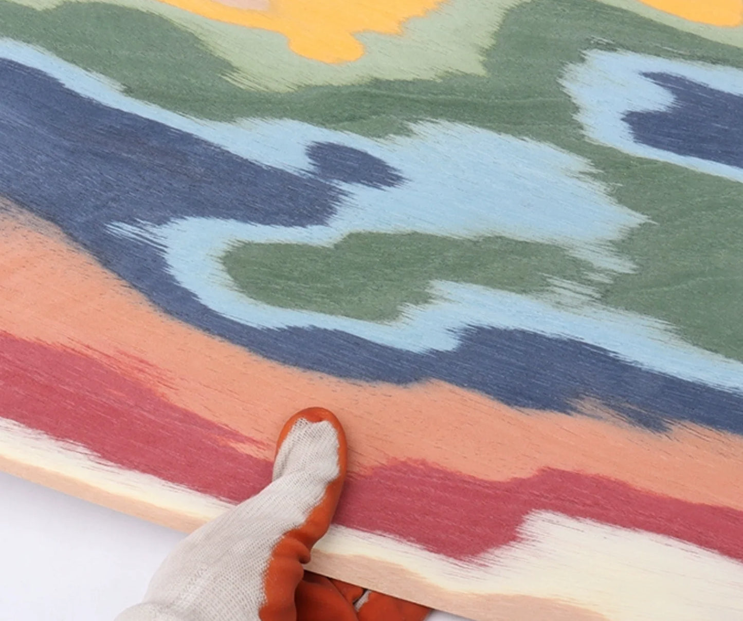Colorful Wood Veneer Sheet Roll