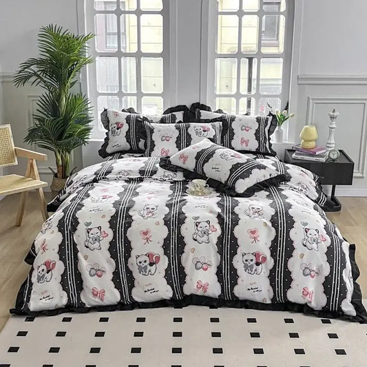 Elegant 4 Piece Bedding Set