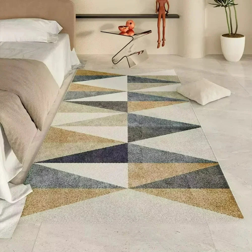 Colorful Striped Non-Slip Rug