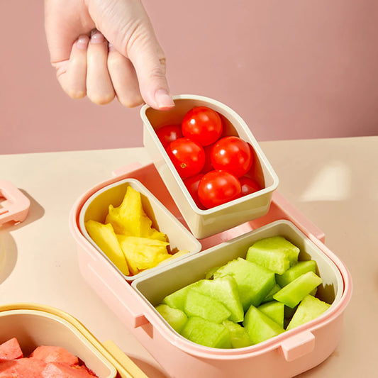 Compartment Lunch Box – Portable Microwave-Safe Food Container