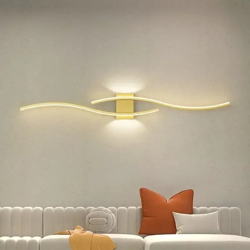 Dimmable Aluminium Wall Light for Bedroom & Living Room